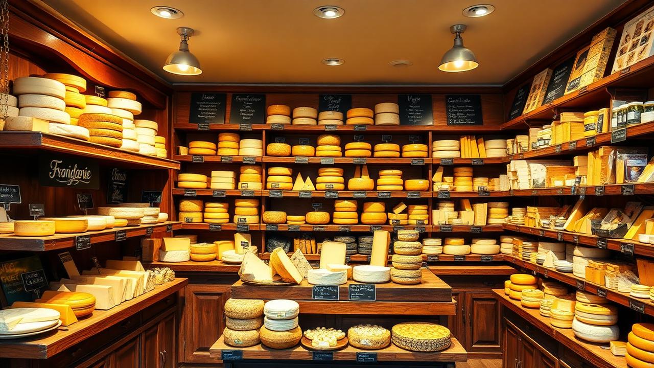 Service Fromagerie - Commerce Alimentaire
