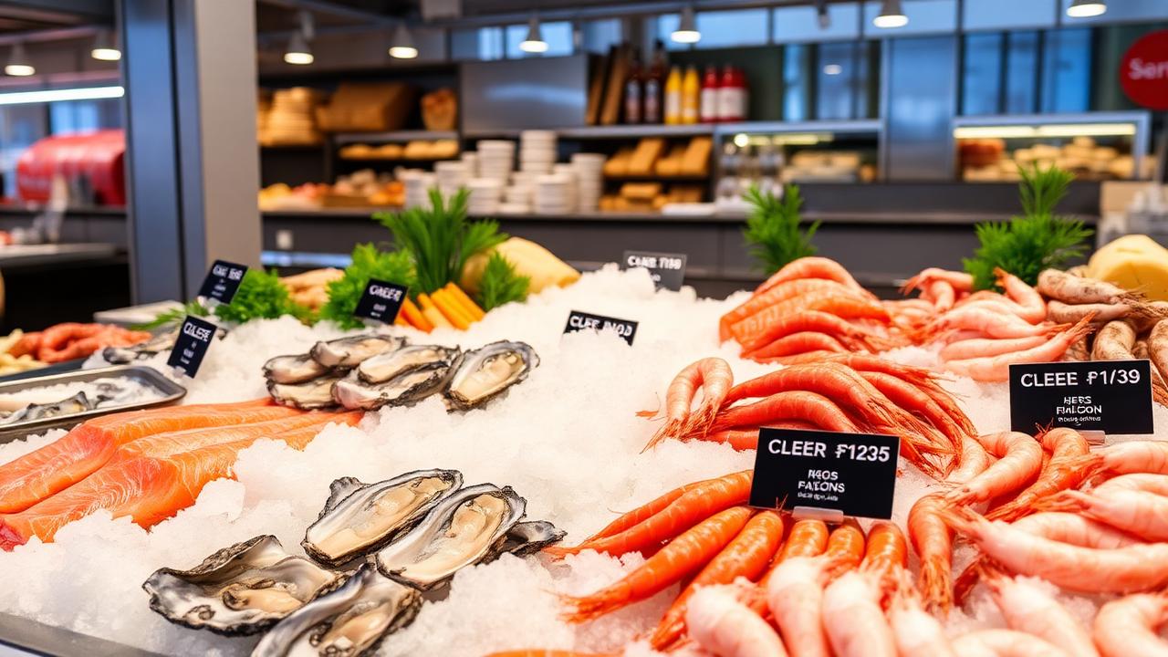 Service Poissonnerie - Commerce Alimentaire