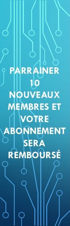 Parrainage nouveaux Membre